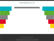 Tablet Screenshot of explorerappliances.com